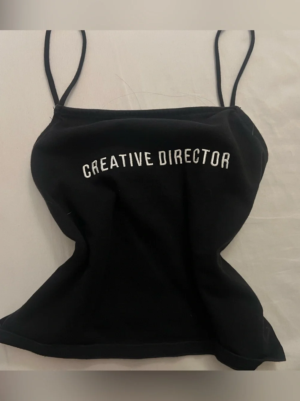 Forever 21 Black Spaghetti Strap Tank Top
